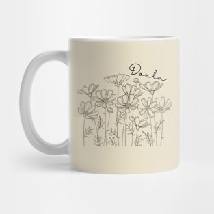 Wildflower Doula Midwife Labor and Delivery Mug